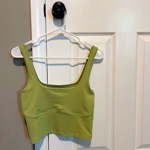 Abercrombie & Fitch Corset Square Neck Tank